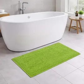 WohnDirect Badteppich PARIS Grün 120 x 70 cm