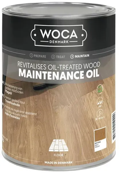 Preisvergleich Produktbild WOCA Pflegeöl für Holzböden - weiß 2,5Liter