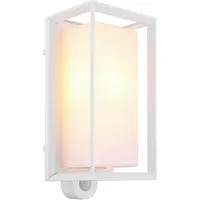 GLOBO Außenleuchte LOGANA BH 13x28 cm - weiß