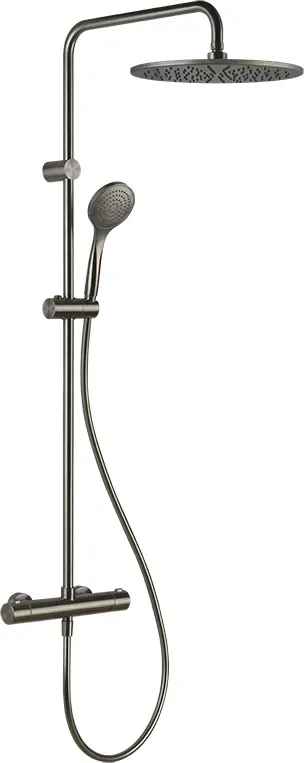 Gessi Emporio Dusche Aufputz-Thermostat-Brause-Armatur - Finox Optik