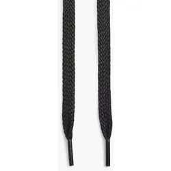 Schnürsenkel 150 cm flach - Damen, Herren - schwarz