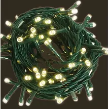Lex LED-Lichterkette 240er spritzwassergeschützt 18 m Warmweiß