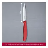 6.7701 Gemüsemesser Rot