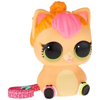 L.O.L. Surprise! 577720EUC LOL Surprise Big Neon Kitty Puppe für Kinder-Mit 15 Überraschungen, einschließlich Wear and Share Brille und Halskette sowie Pet Babies