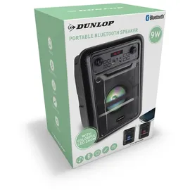Dunlop Bluetooth Lautsprecher schwarz