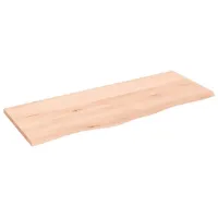 VidaXL Waschtischplatte 100x40x2 cm Massivholz Unbehandelt