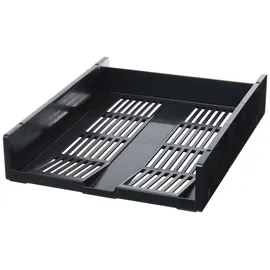 Durable Hunke & Jochheim Briefablageschale OPTIMO, Polystyrol, DIN A4, 255 x 62 x 334 mm, anthrazit