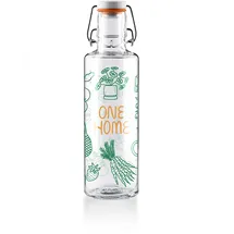 soulbottles Wasserflasche mit schönem Design für unterwegs, Motiv: one home, Fassungsvermögen: 0,6l, SB2G06-118