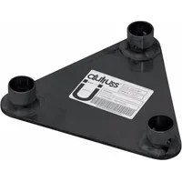 Alutruss DECOLOCK DQ3S-BP Bodenplatte sw, Montage Lichttechnik
