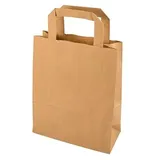 Papstar 50 Tragetaschen, Papier mit Tragegriff