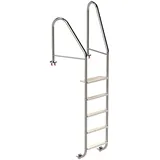 Eichenwald Poolleiter Modell 07 Marina Öffentlich Flanschmontage Beckentiefe 1620mm 5 Stufen