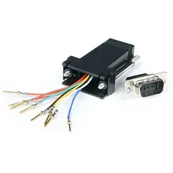StarTech.com DB9 auf RJ45 Modular-Adapter - Stecker/Buchse - Seriell Adapter DB-