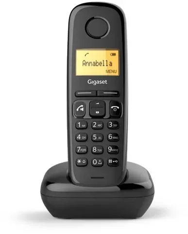 Gigaset A270A Analoges/DECT-Telefon Anrufer-Identifikation Schwarz