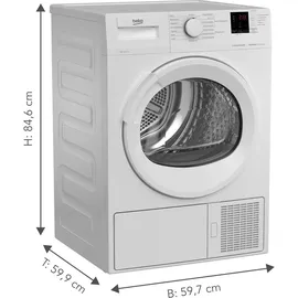 Beko DHC7512GX Wärmepumpentrockner (7 kg)