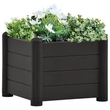 vidaXL Garten-Hochbeet PP Anthrazit 43x43x35 cm