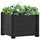 vidaXL Garten-Hochbeet PP Anthrazit 43x43x35 cm