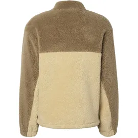 Karl Kani Signature Rubber Patch Teddy Zip Jacket beige S