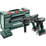 Metabo Combo Set 2.3.2 18 V BS 18 + KH 18 LTX 24; metaBOX 165 L