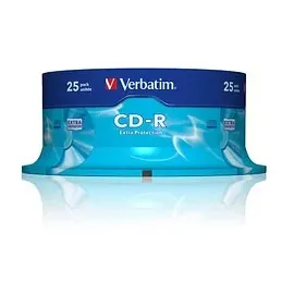 Verbatim 43432 CD-R 80 Rohling 700 MB 25 St. Spindel
