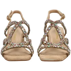 Alma en Pena Riemchensandalen Damen Sand/Transparent 36