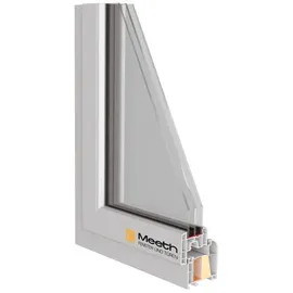 Meeth Wohnraumfenster 76/3 1-flügelig Dreh-Kipp 105 x 120 cm weiß