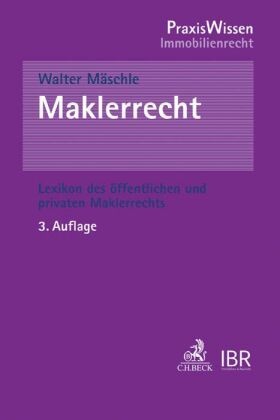 Maklerrecht - Walter Mäschle  Kartoniert (TB)