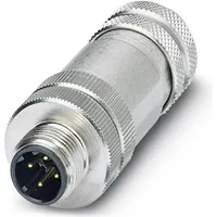 Phoenix Contact 1521258 Sensor-/Aktor-Datensteckverbinder M12 Stecker, gerade Polzahl 4