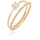 Elli Ring 925 Silber Ring Set in Gold | Gr.: 52