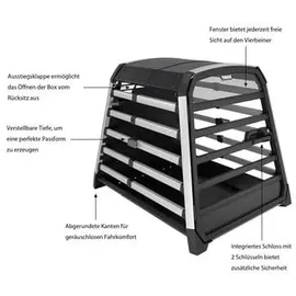 Thule Allax XXL Compact Hundebox Tierbox +Stoßstangenschutz +Schutzmatte