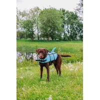 Nobby Hunde Schwimmweste Sharki mit Haiflosse hellblau