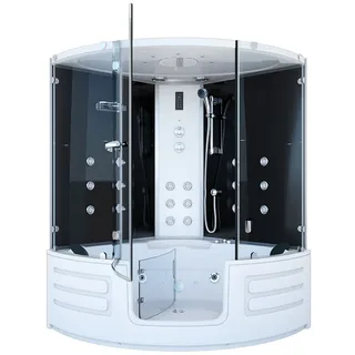 AcquaVapore Dampfdusche Whirlpool Dusche Duschkabine K70-SW-EH-EC-SC 150x150cm