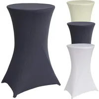 Baumarktplus Stehtischhusse 60 cm Husse Partytisch Bistrotisch Tischdecke Decke