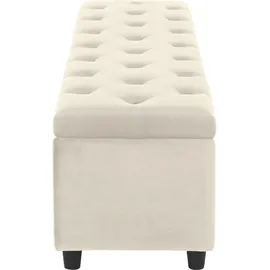 Guido Maria Kretschmer Home & Living Guido Maria Kretschmer Home&Living Bettbank »Relaxy«, gesteppt, mit Staufach beige