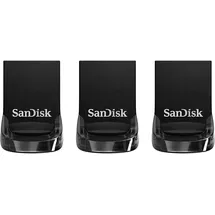 SanDisk Ultra Fit USB-Stick 32 GB, 3-Pack
