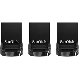 SanDisk Ultra Fit USB-Stick 32 GB, 3-Pack
