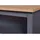 Interlink Kücheninsel Nellina 124 x 91,5 x 75 cm Anthrazit / Eiche Artisan