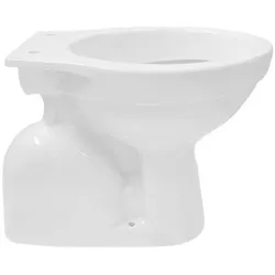 Belvit Stand WC Toilette Abgang Senkrecht Boden Weiß Tiefspüler