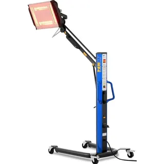 MSW Infrarot-Lacktrockner - 4 x 1000-W-Strahler - Höhe: bis 240 cm - 230 V MSW-IPD-4000-4WM-220