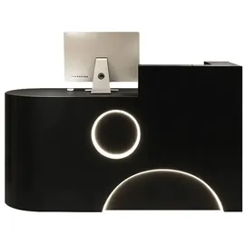360Home Ladentheke Empfangstheke Empfangstisch Rechts 100*50cm