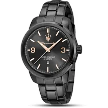 Maserati Successo Analog Schwarz 44 mm R8853121008