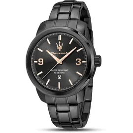Maserati Successo Analog Schwarz 44 mm R8853121008