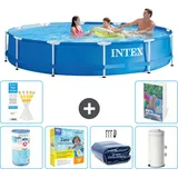 Frame Pool Rund - 366x76 Cm - 7-teilig  S65