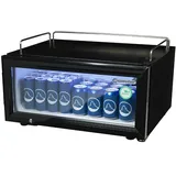Gastro-Cool - Getränkekühlschrank - flach - 30 cm - für den Impulskauf - schwarz GCGD15