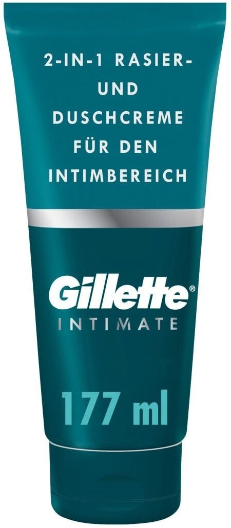 Gillette Intimate Reinigungs- und Rasiercreme für den Intimbereich 177 ml Männer