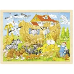 goki 57535 Einlegepuzzle Einzug in die Arche Noah