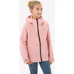 Wanderjacke Kinder Gr. 122–170 wasserdicht Wandern - MH900 pink blasspink 149-159cm 12-13J