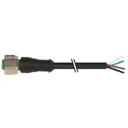 Murr Elektronik 7000-12221-6140200 M12 Bu 0° PVC 4x0.34 sw - Kabel