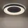 just light. LED-Deckenleuchte Anika 1-flammig rund grau