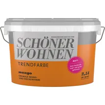 Schöner Wohnen Trendfarbe 2,5 l mango matt