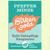 Birkengold Xylit Zahnpflege Kaugummi - Pfefferminze 28g